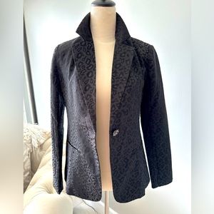 SIZE S AQUA Leopard Blazer